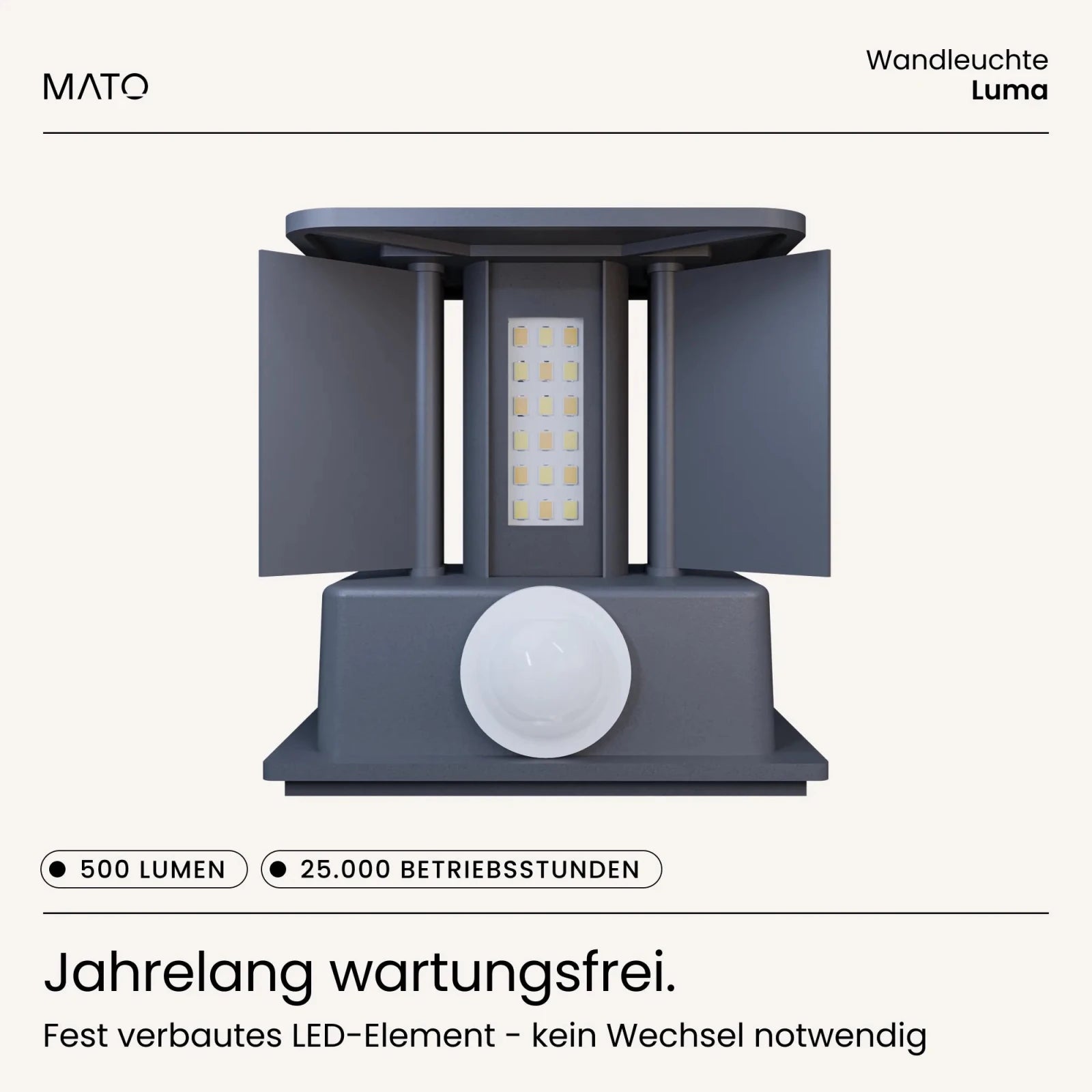 Wandleuchte LUMA-S - MATO
