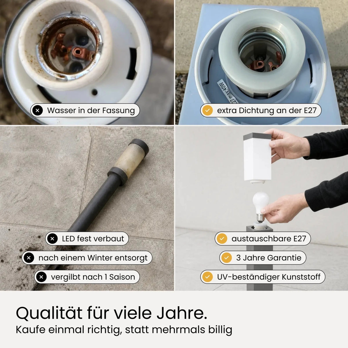 Wegeleuchte TAVO mit Sensor - MATO