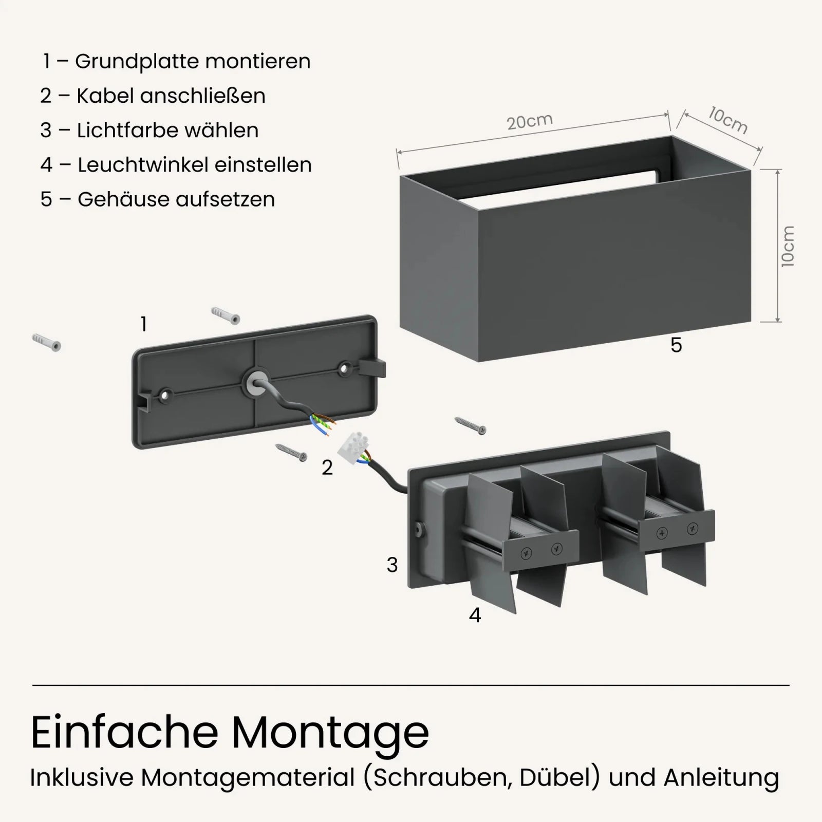 Wandleuchte LUMA-S DUO - MATO