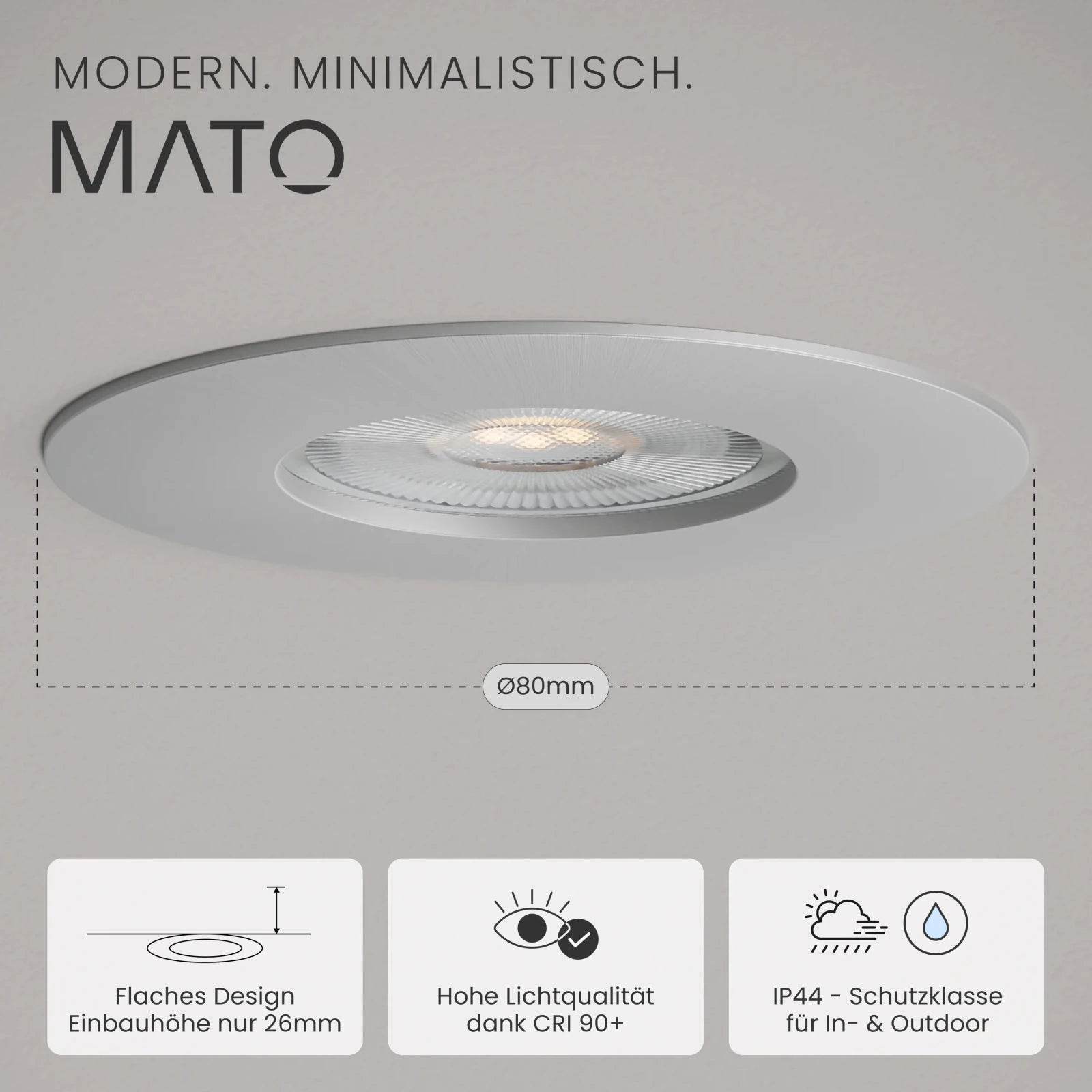 Einbaustrahler NUA - MATO