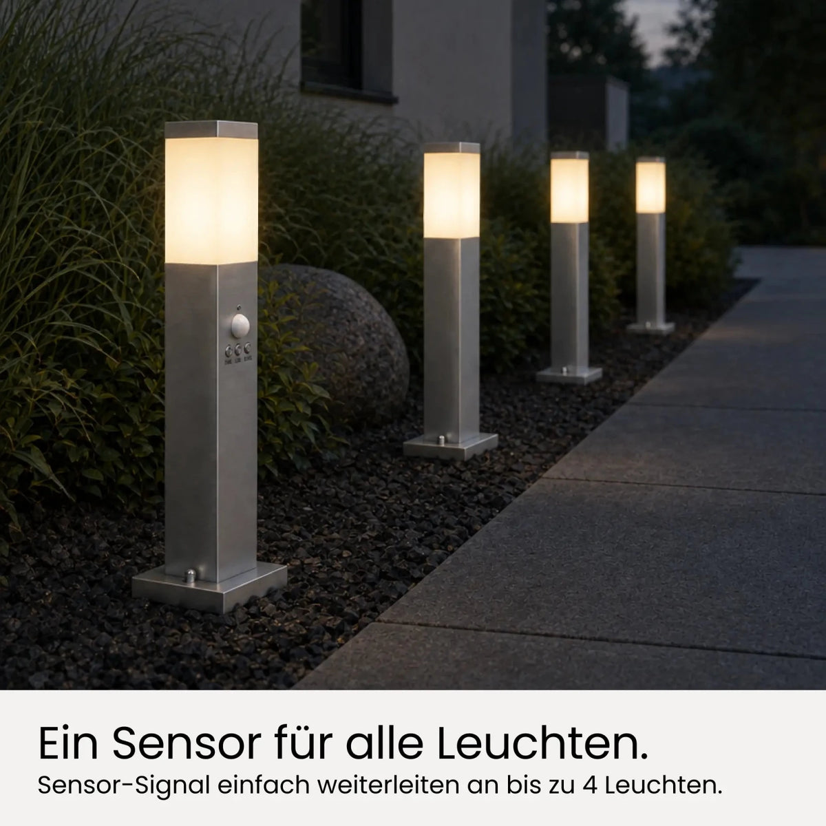 Wegeleuchte TAVO mit Sensor - MATO