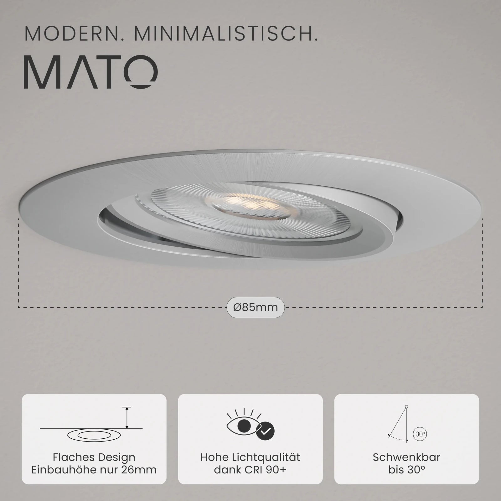 Einbaustrahler NUO - MATO