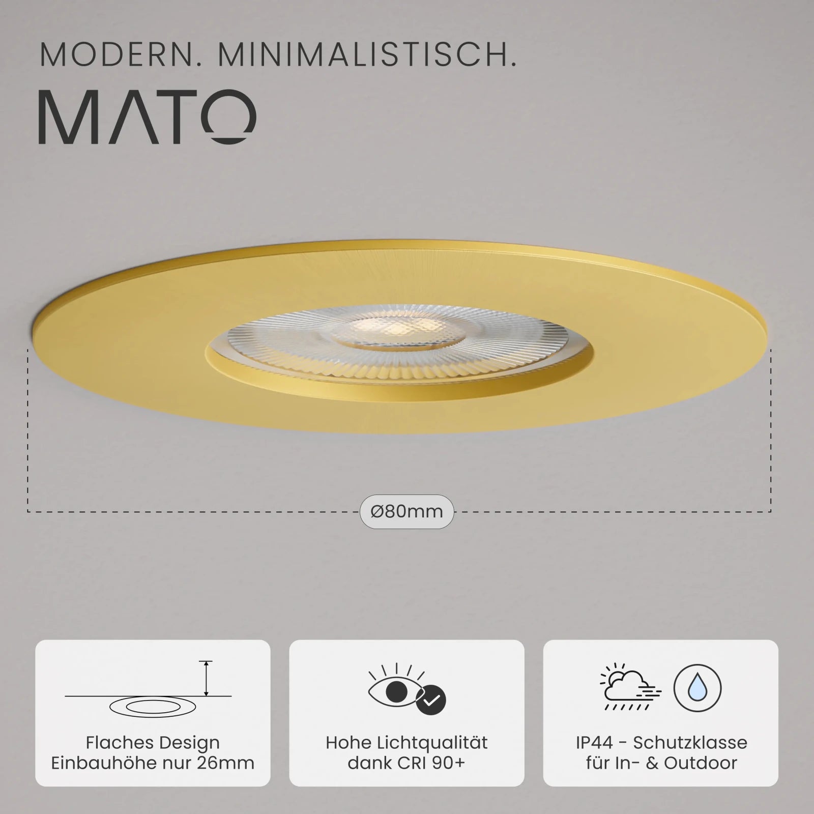 Einbaustrahler NUA - MATO