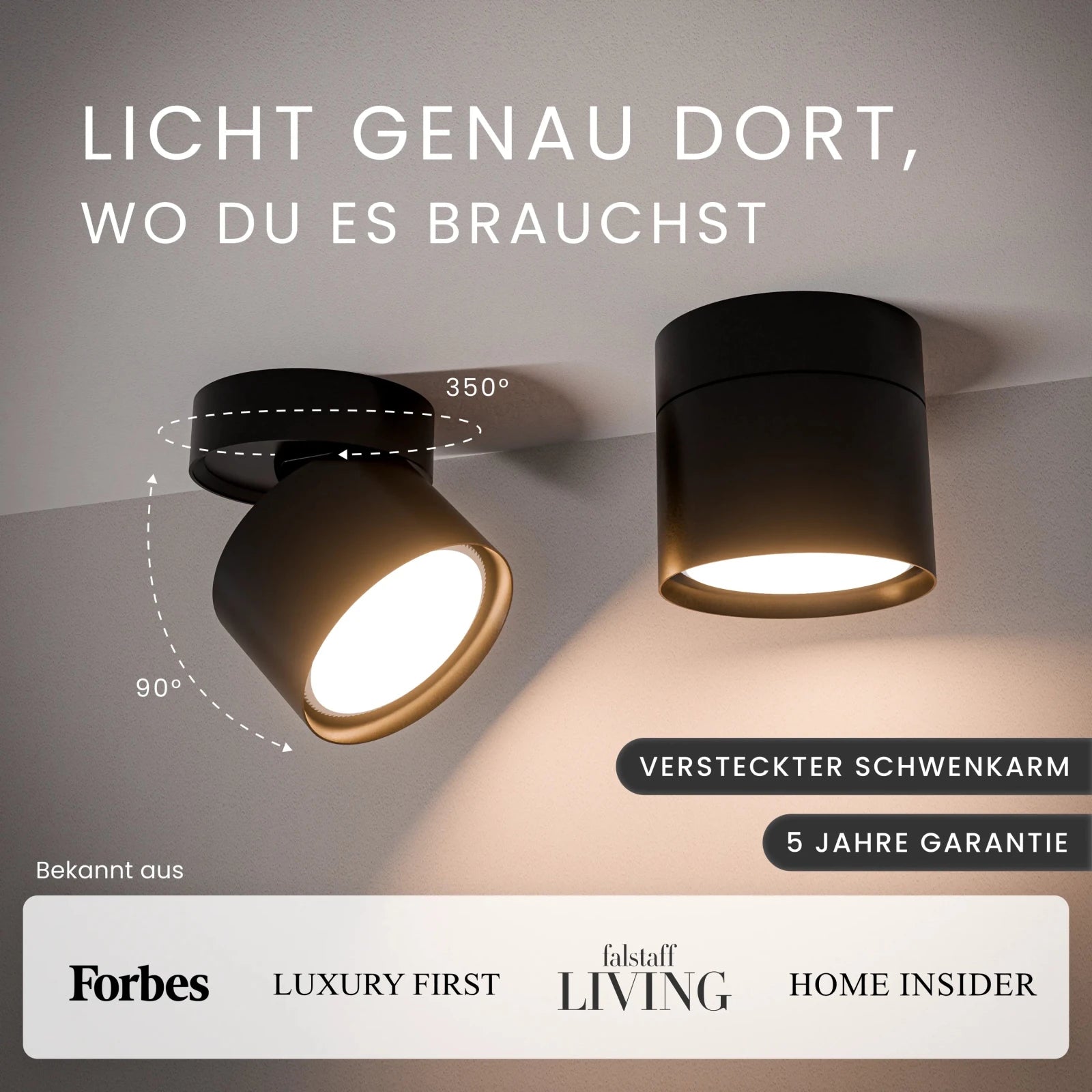 Aufbauspot VARA, GX53 - MATO