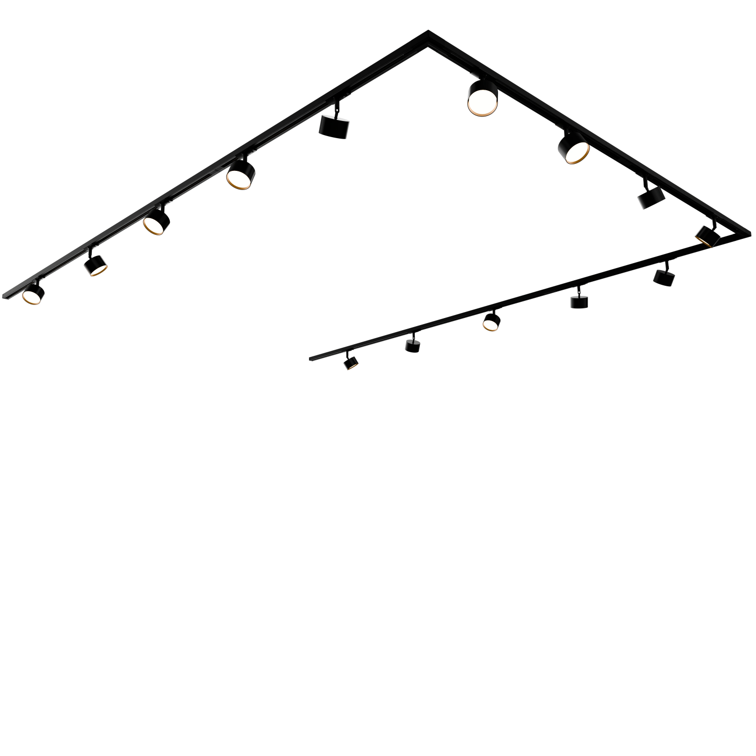 Schienensystem Set 16