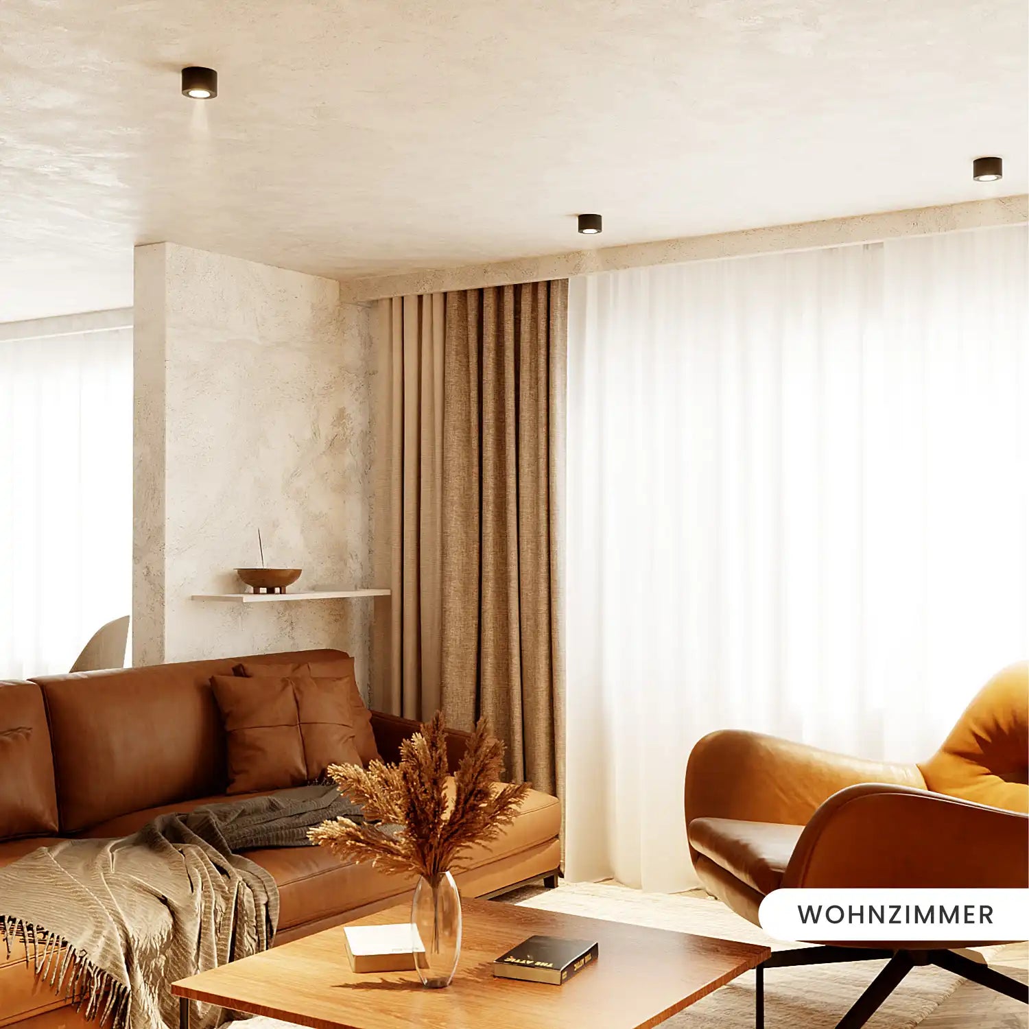 Aufbauspot OVA, ohne Leuchtmittel