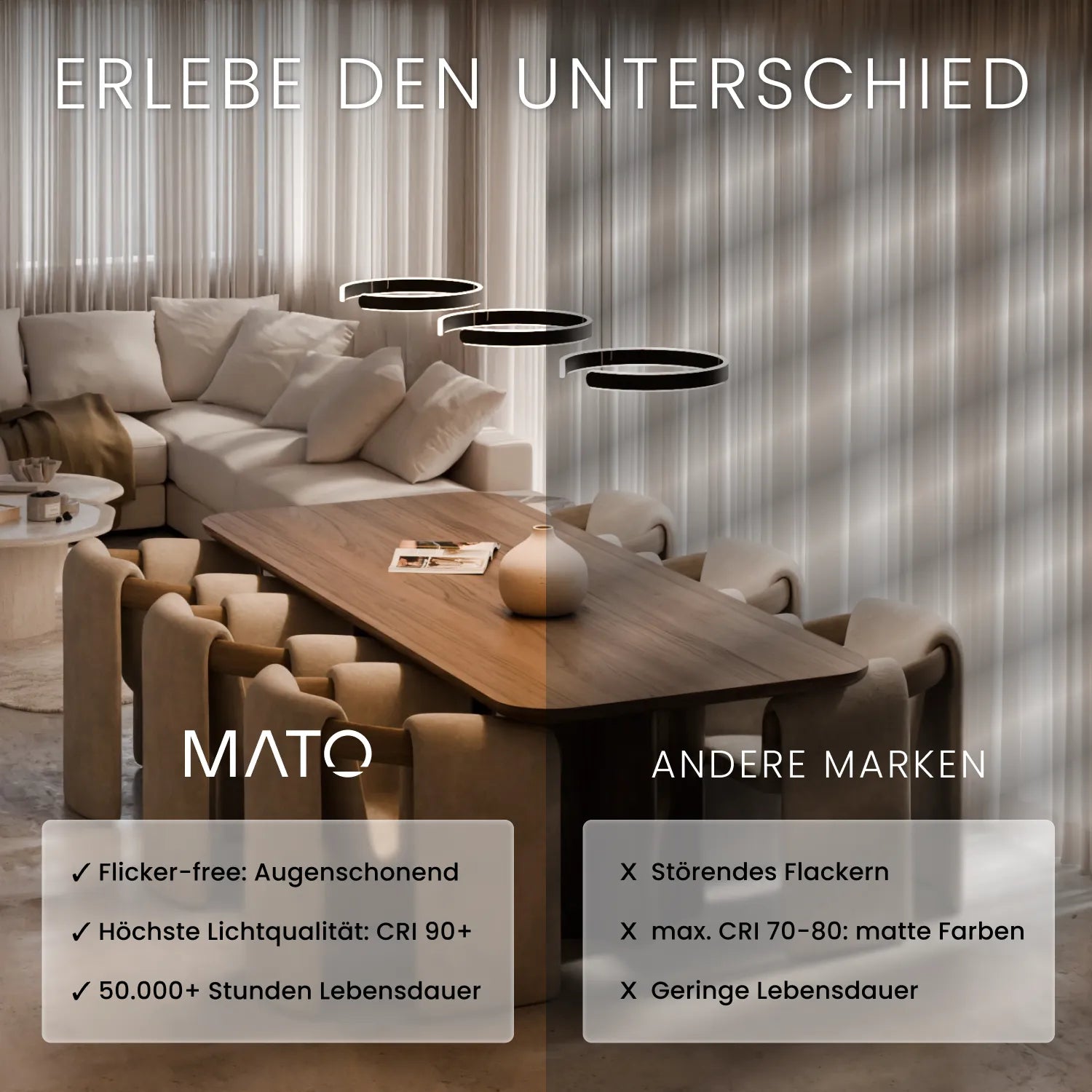 Pendelleuchte NOVA - MATO