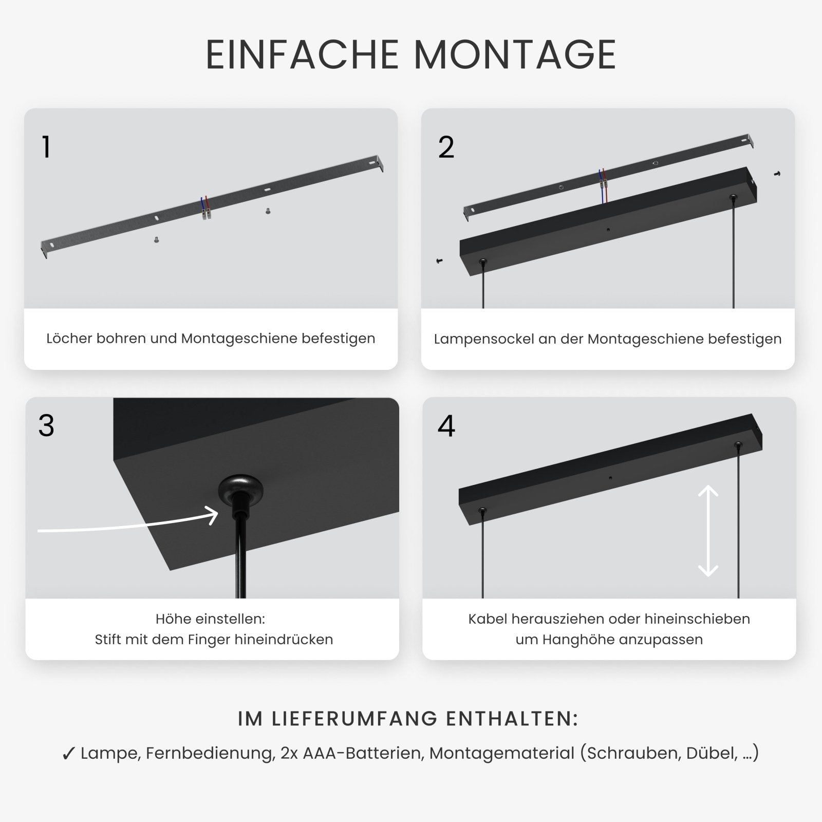 Pendelleuchte LINEA - MATO