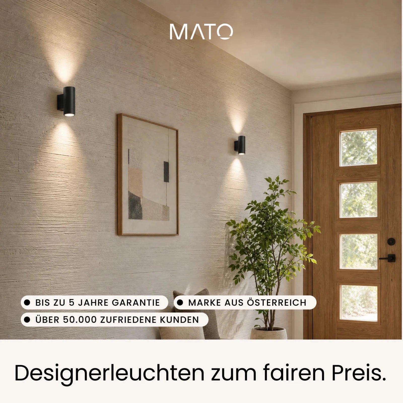 Wandleuchte ROYA DUO - MATO