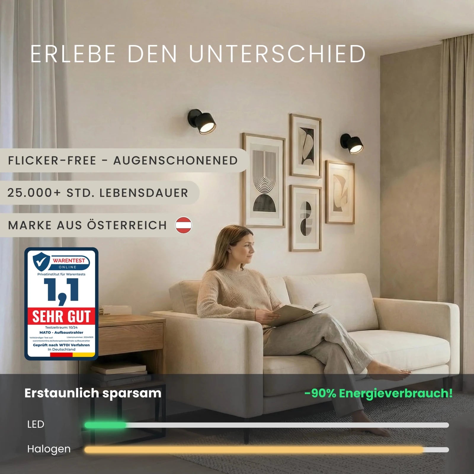 Aufbauspot VARA, GX53 - MATO