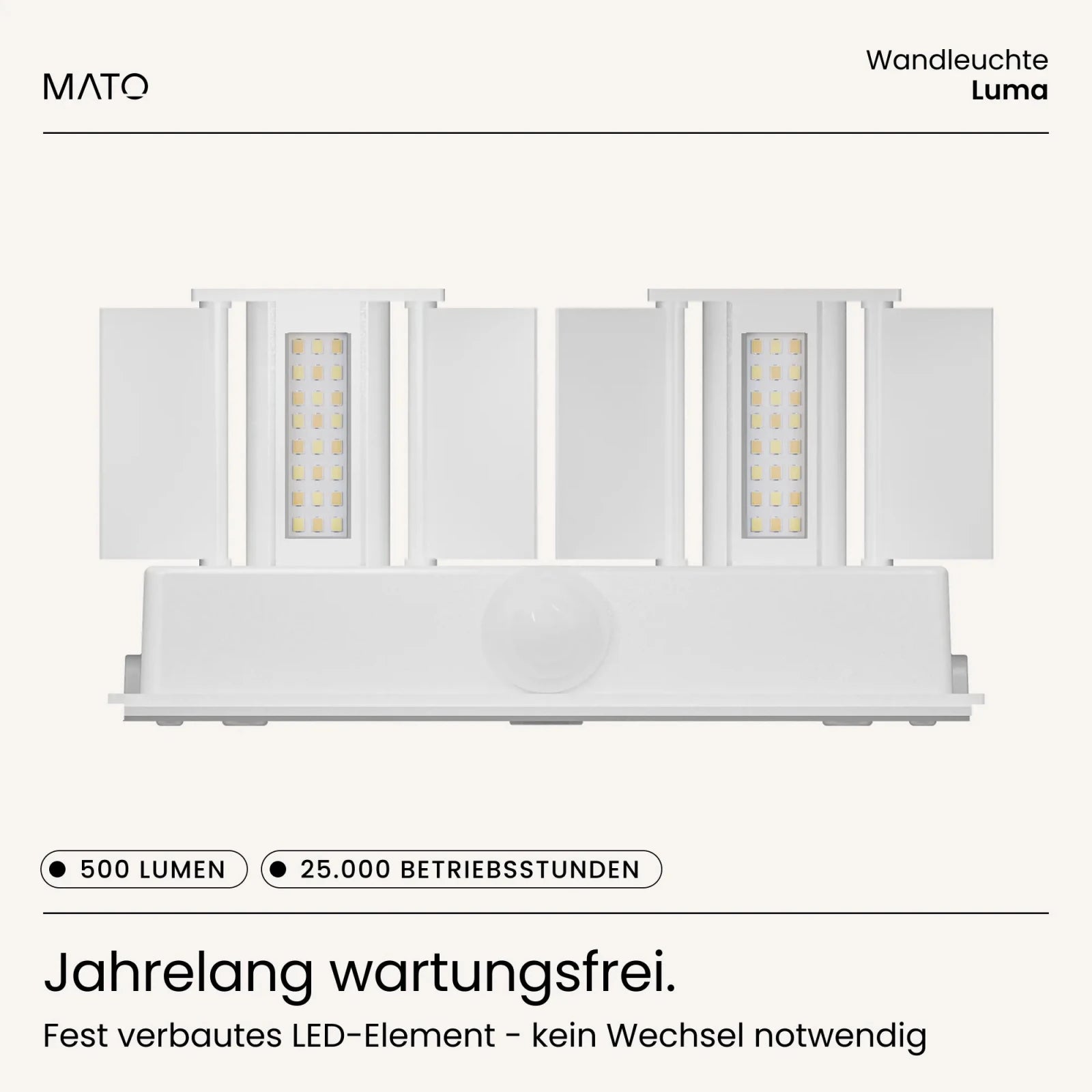 Wandleuchte LUMA-S DUO - MATO