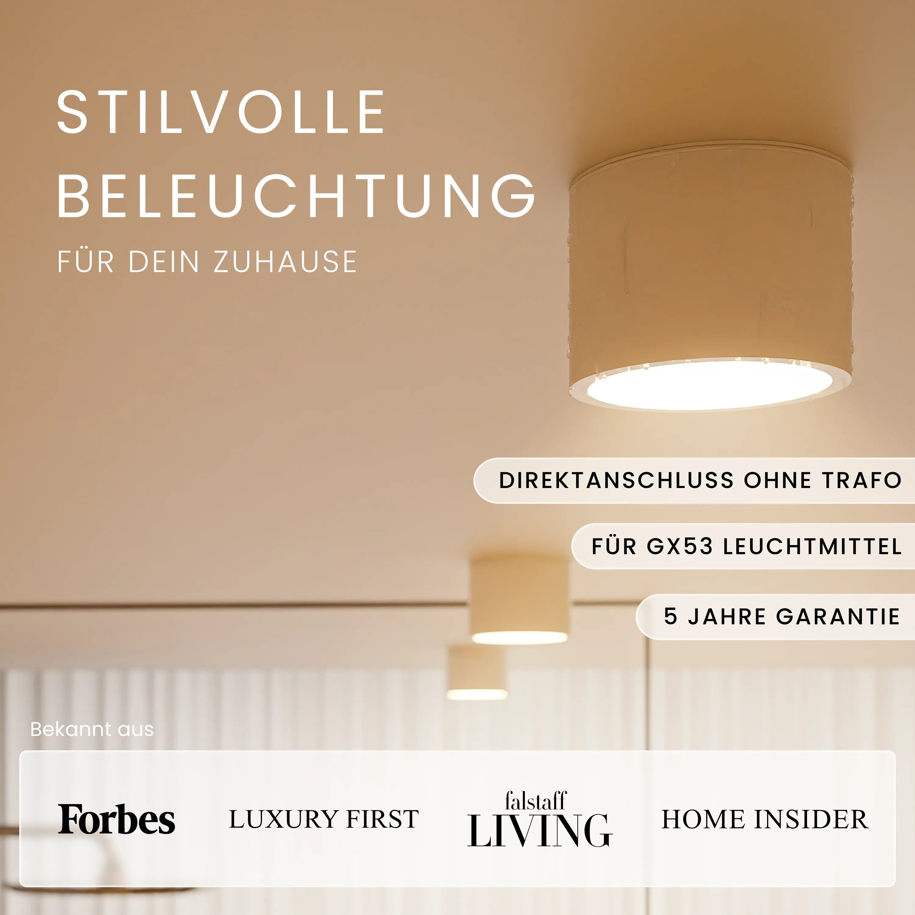 Aufbauspot IVA, GX53