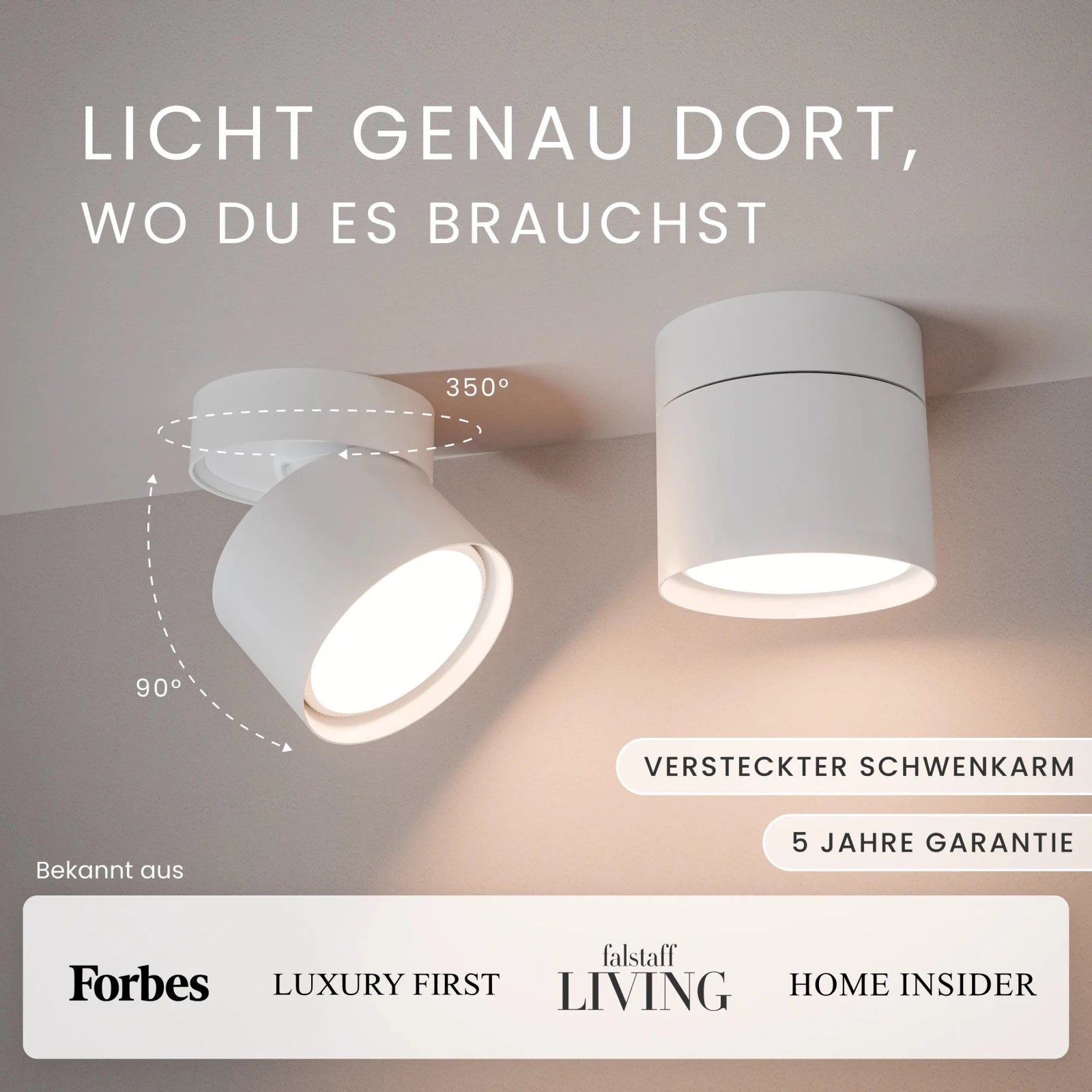 Aufbauspot VARA, GX53 - MATO