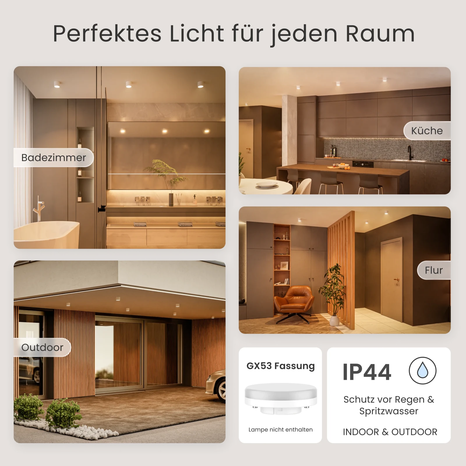 Aufbauspot IVA, GX53 - MATO