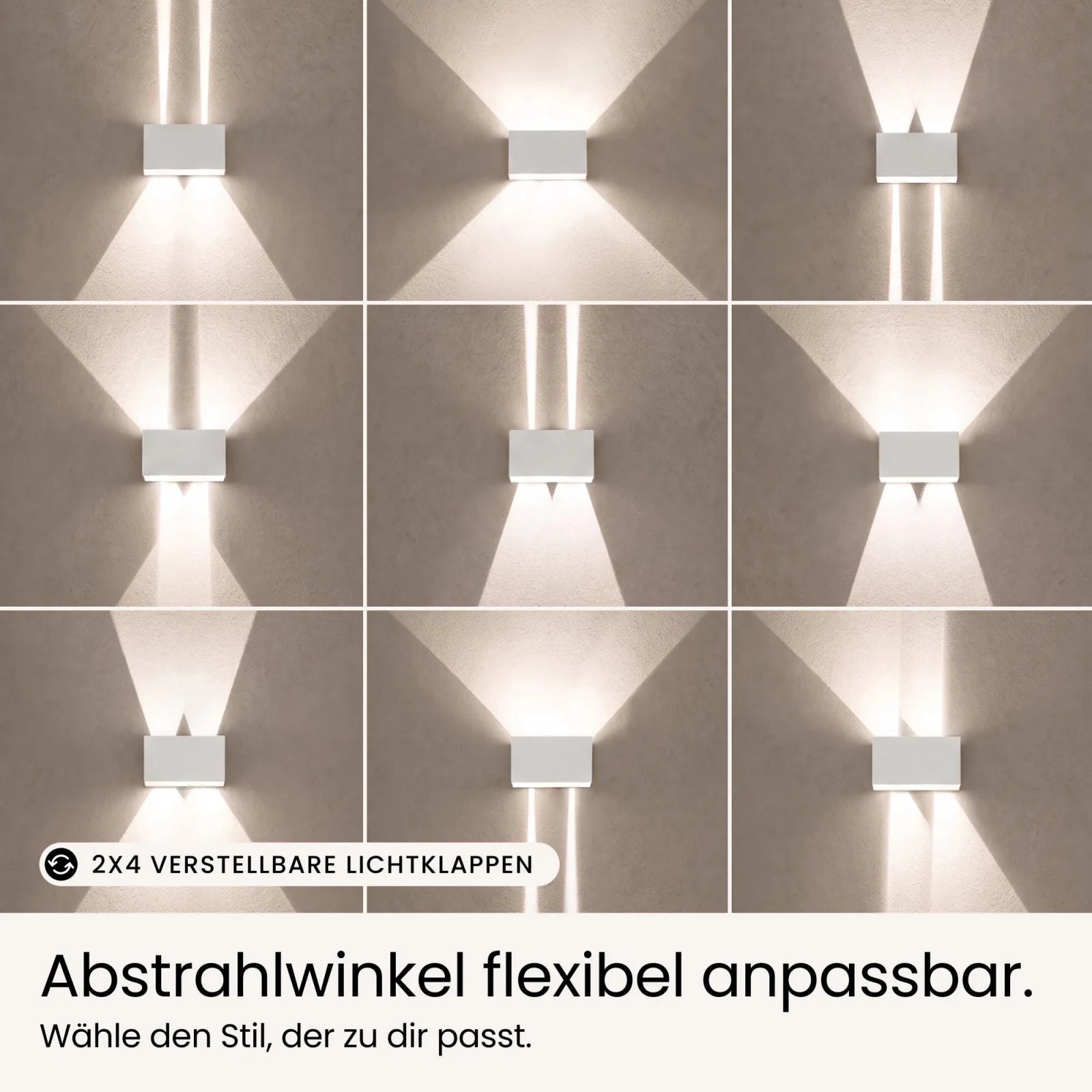 Wandleuchte LUMA-S DUO - MATO