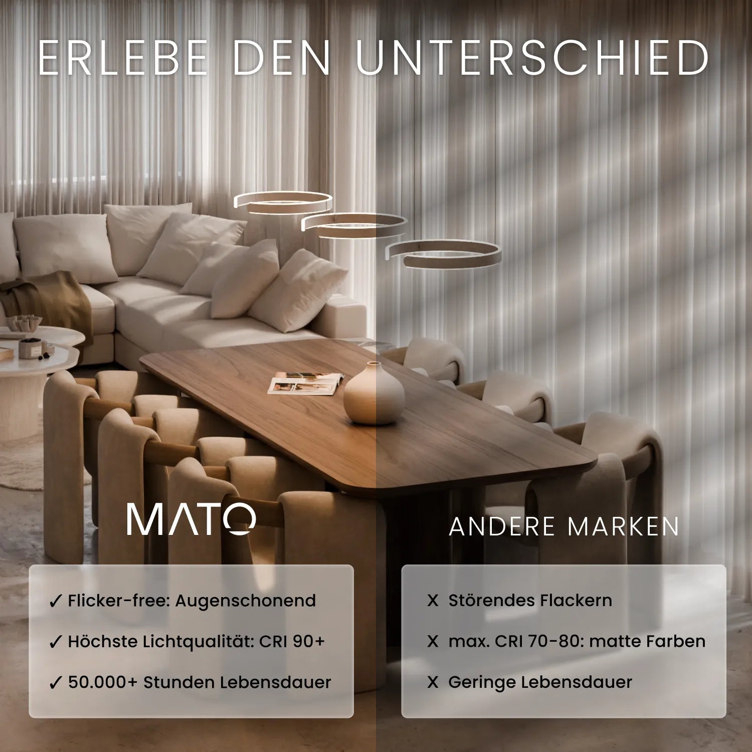 Pendelleuchte NOVA - MATO