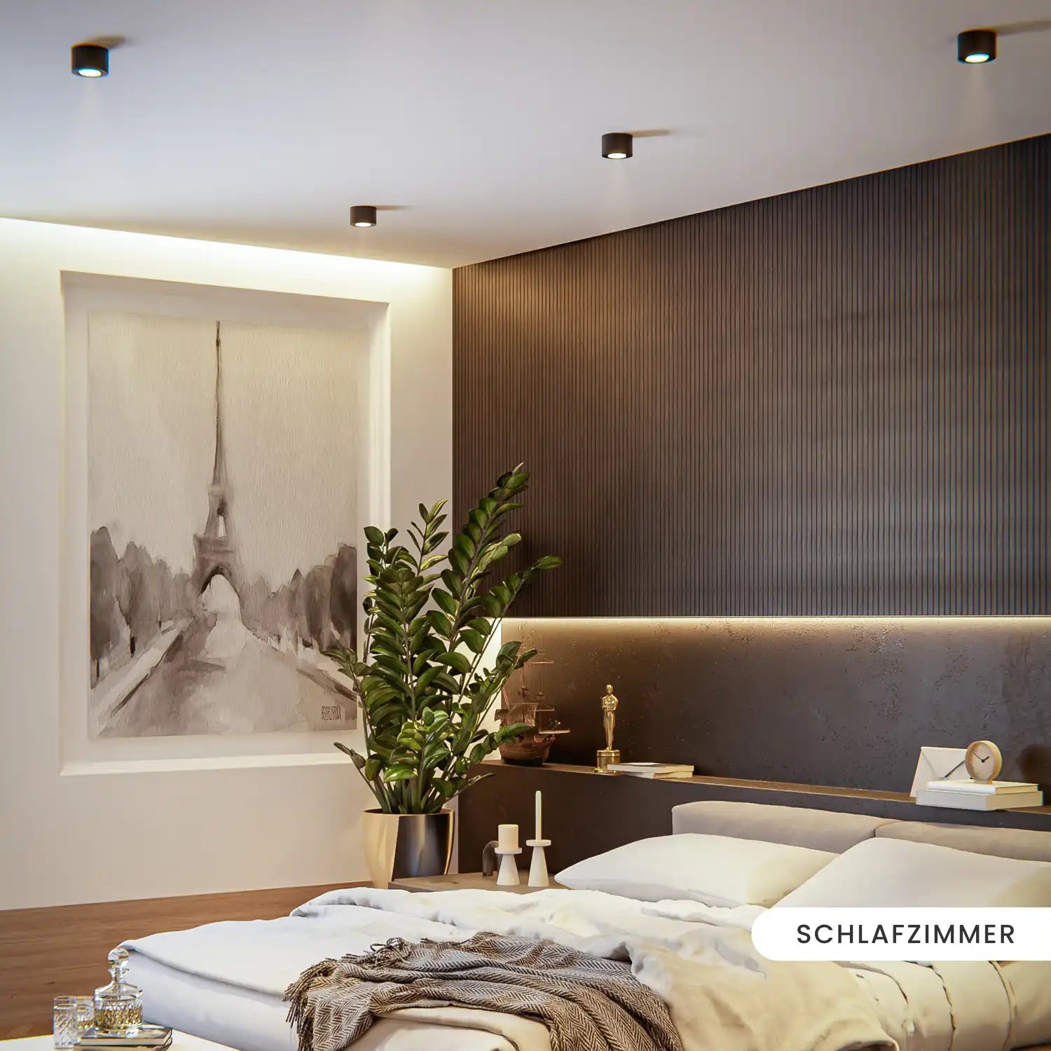 Aufbauspot OVA, ohne Leuchtmittel