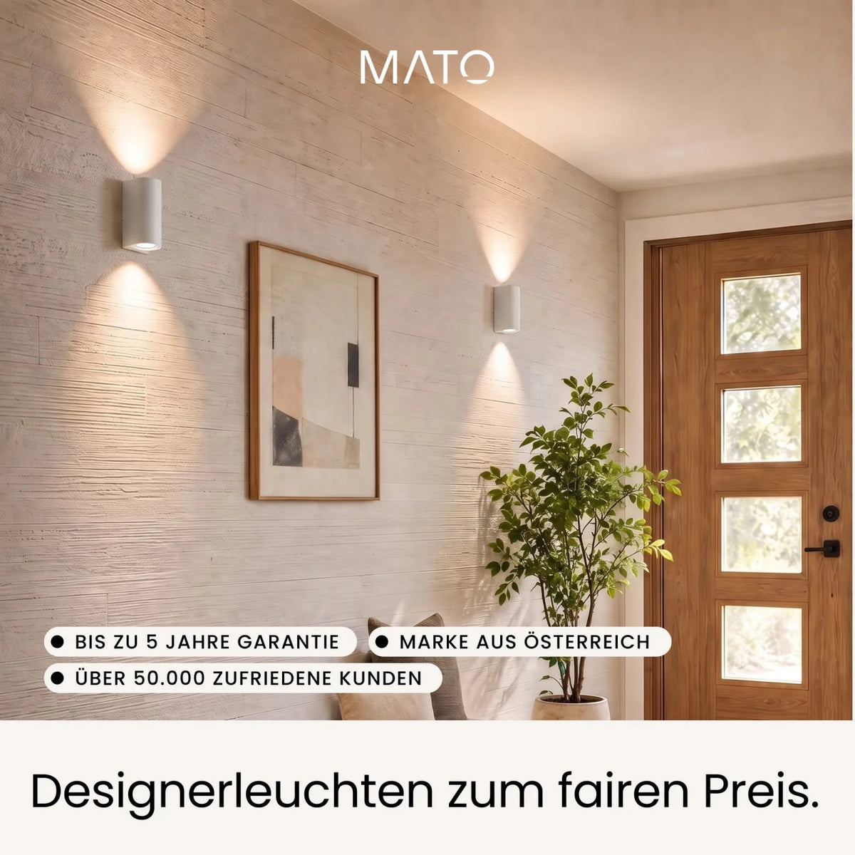 Wandleuchte VAYA DUO - MATO