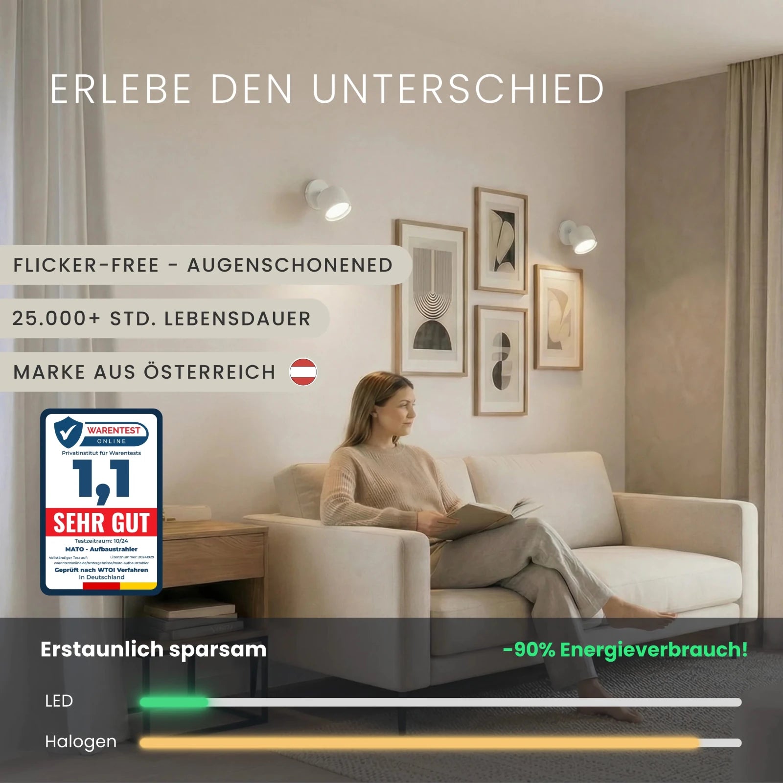 Aufbauspot VARA, GX53 - MATO