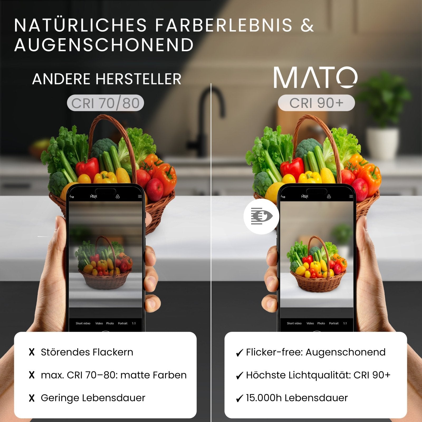E27 LED Filament Glühbirne 4,2W - MATO