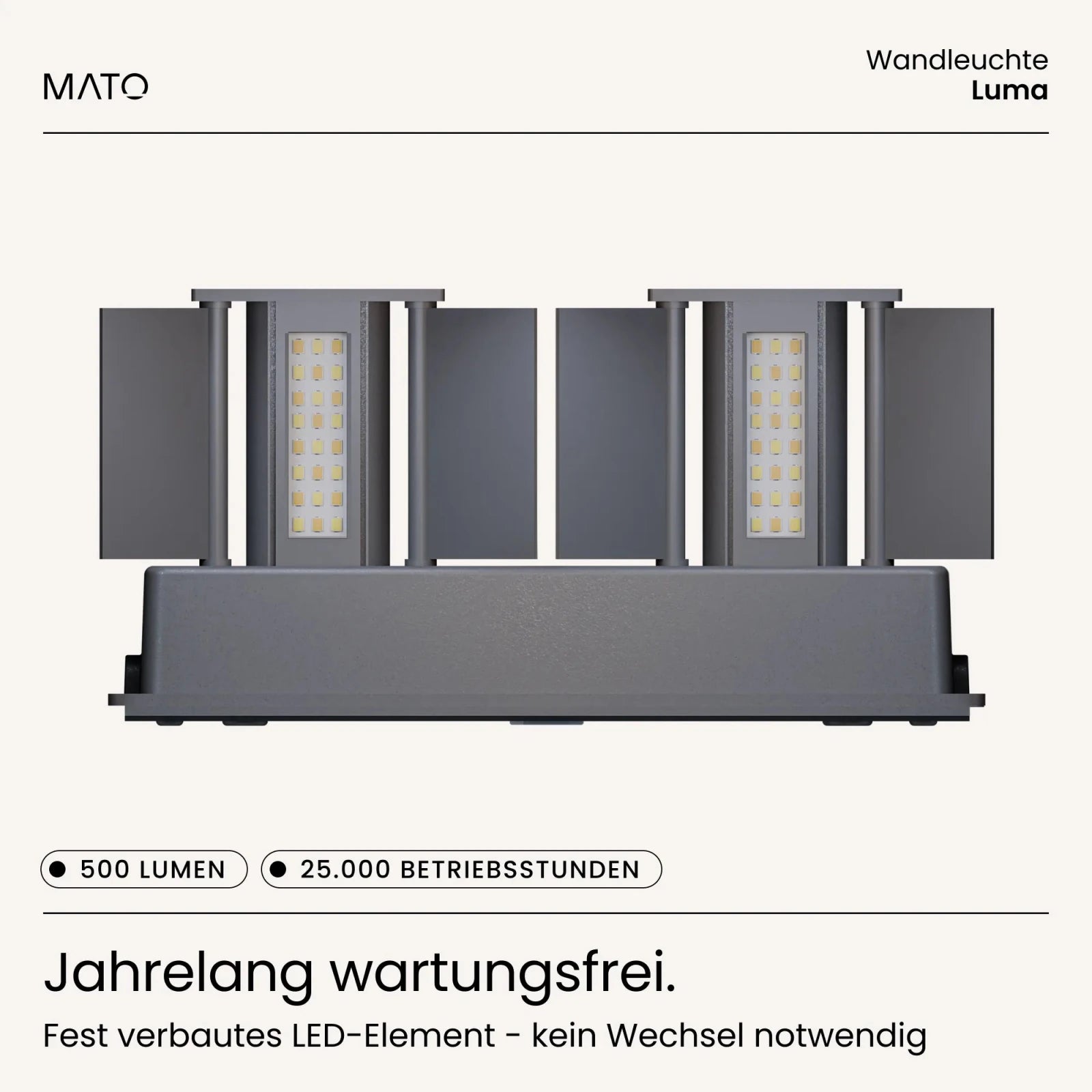 Wandleuchte LUMA DUO - MATO