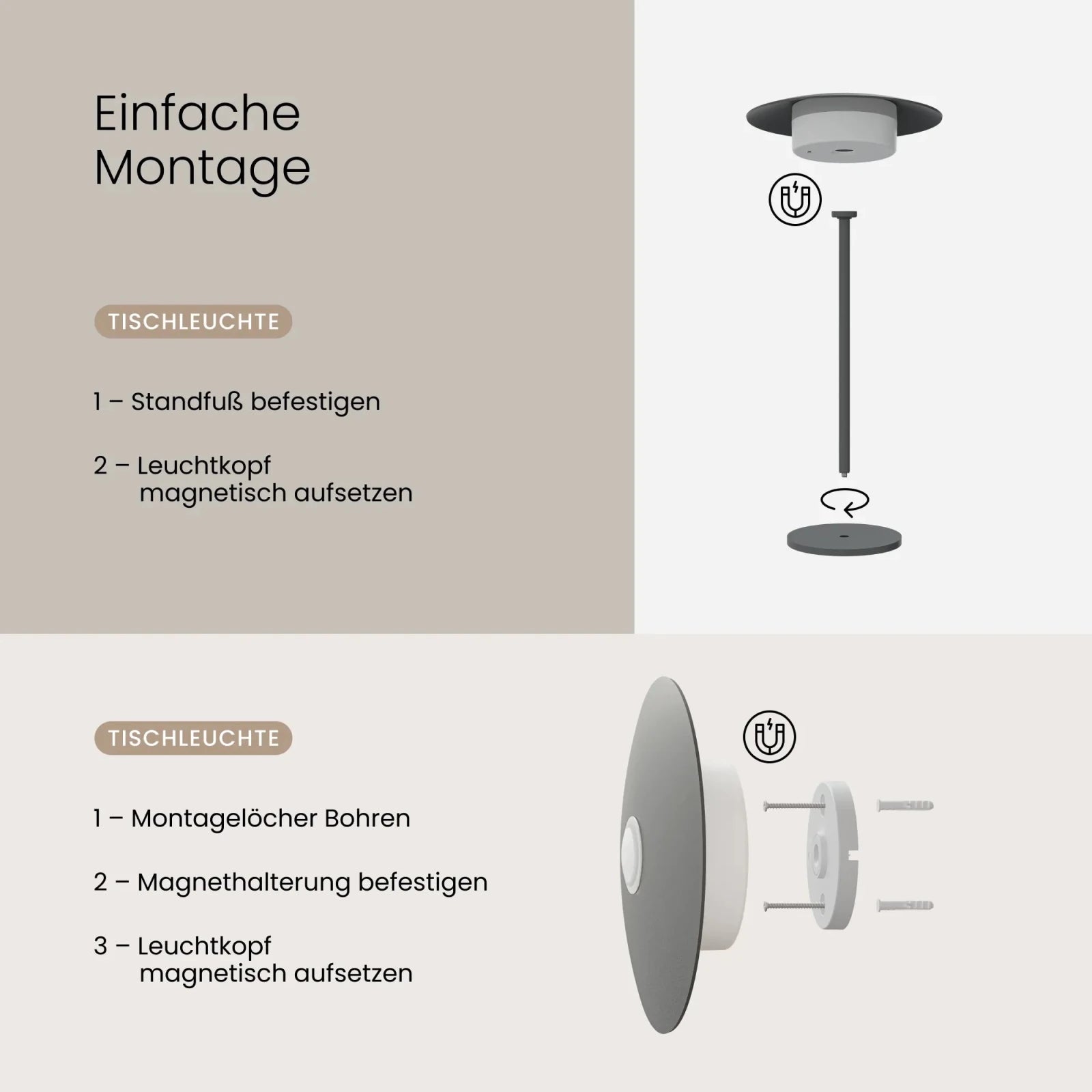 Tischleuchte VARO - MATO