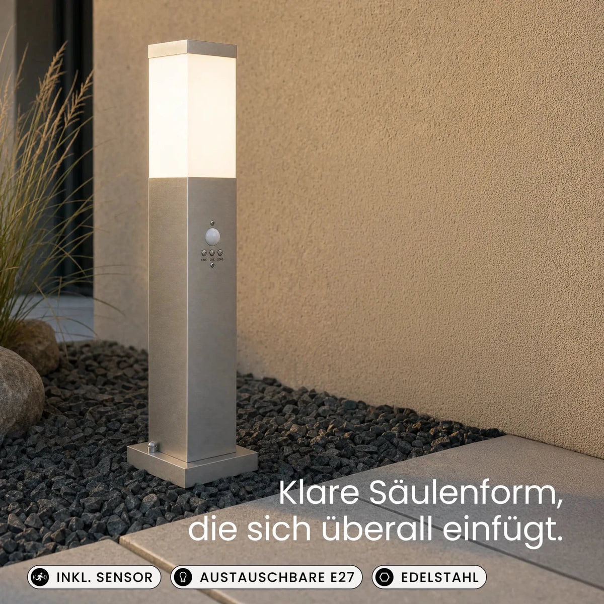 Wegeleuchte TAVO mit Sensor - MATO