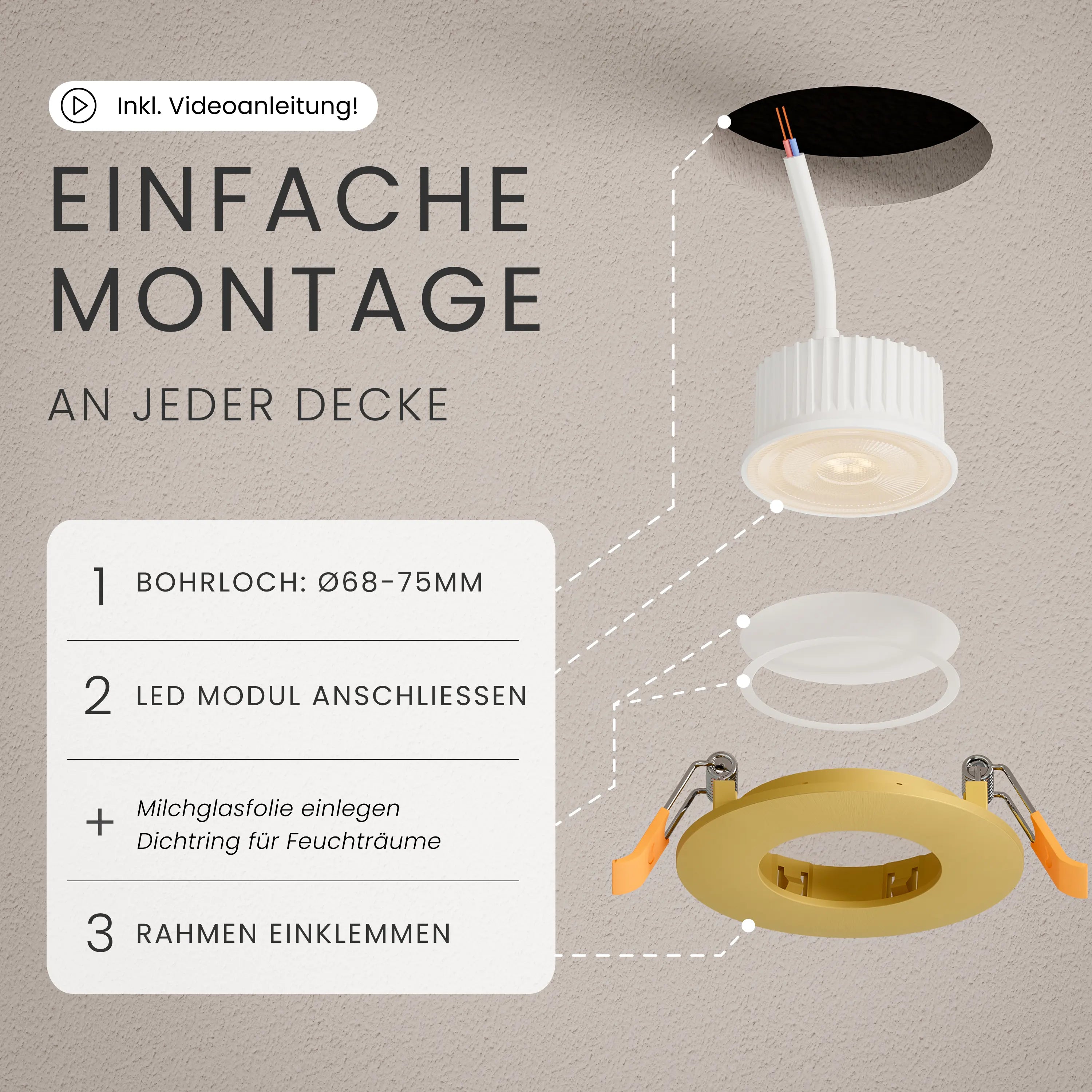 Einbaustrahler NUA
