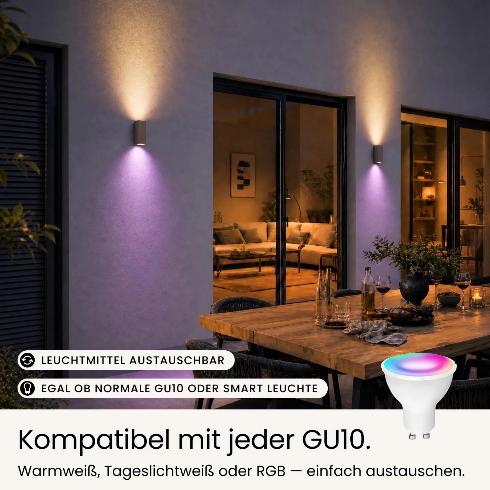 Wandleuchte GAYA DUO - MATO