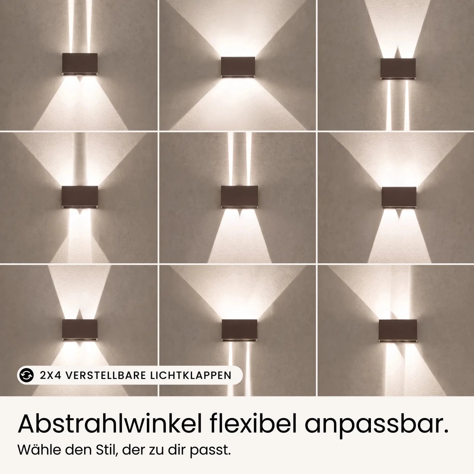 Wandleuchte LUMA-S DUO - MATO