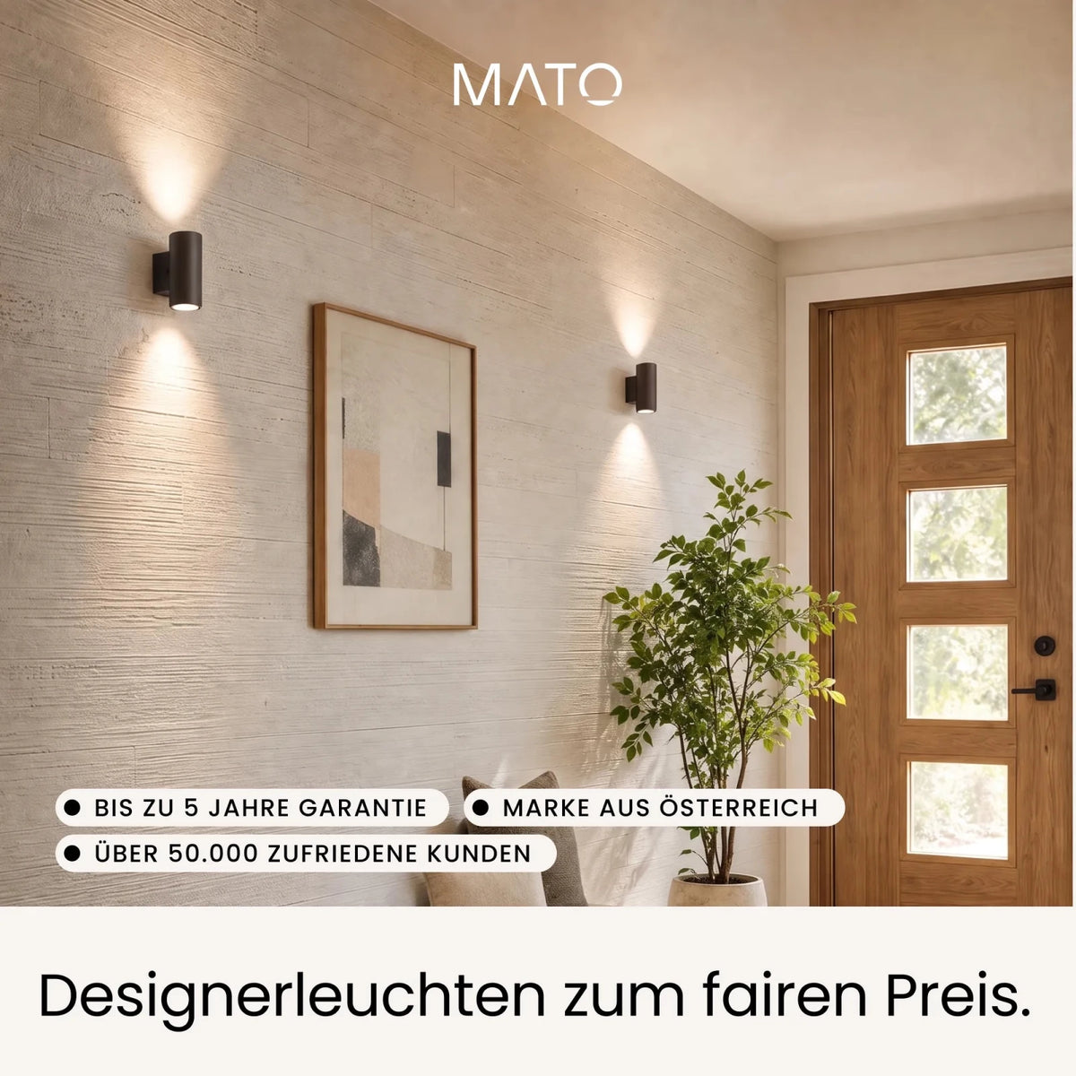 Wandleuchte ROYA DUO - MATO