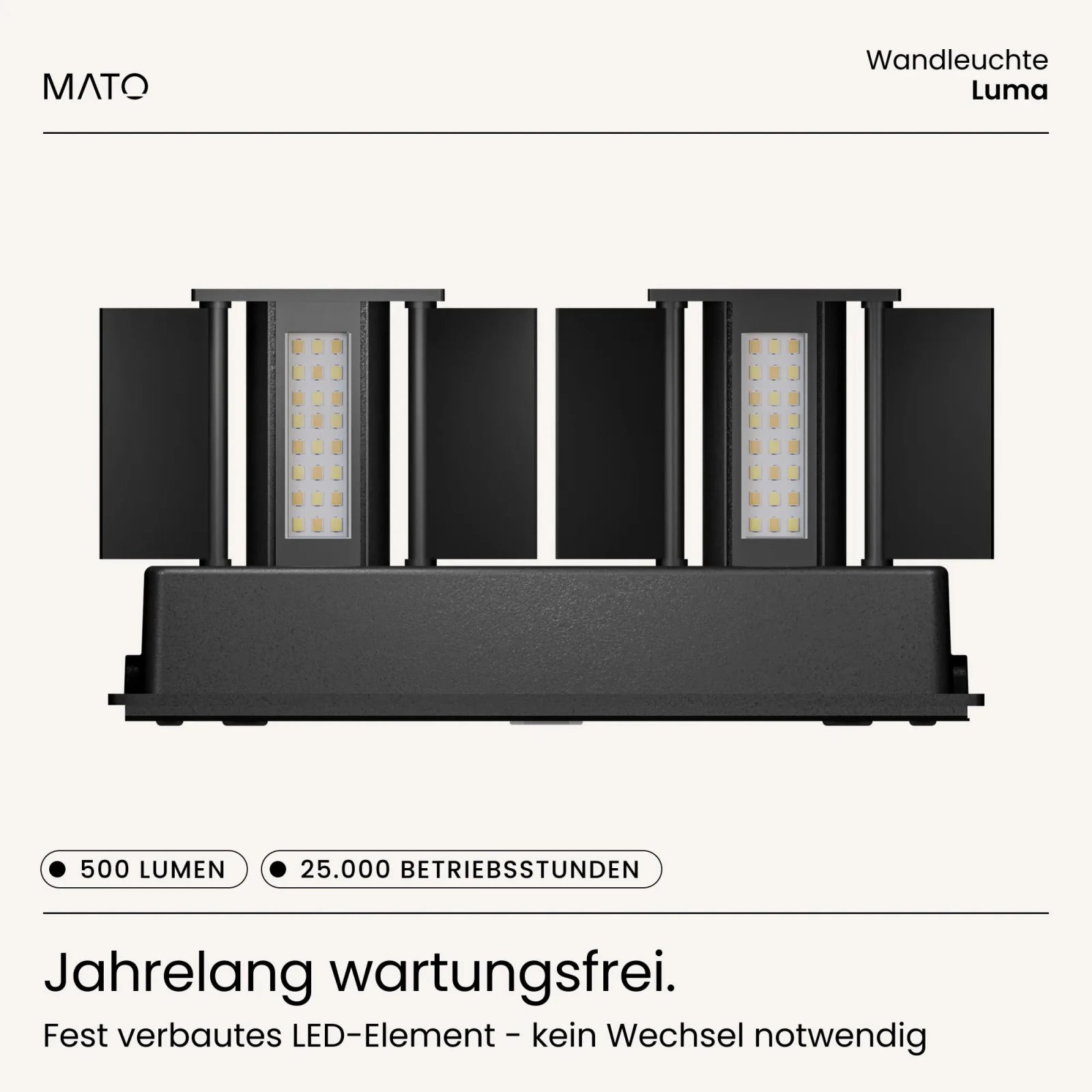 Wandleuchte LUMA DUO - MATO