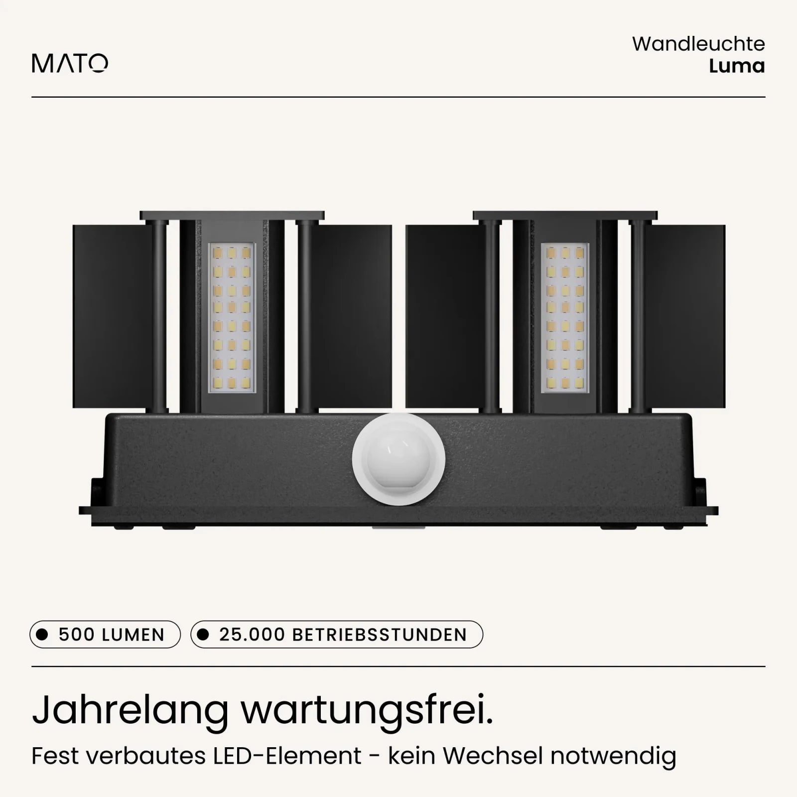 Wandleuchte LUMA-S DUO - MATO