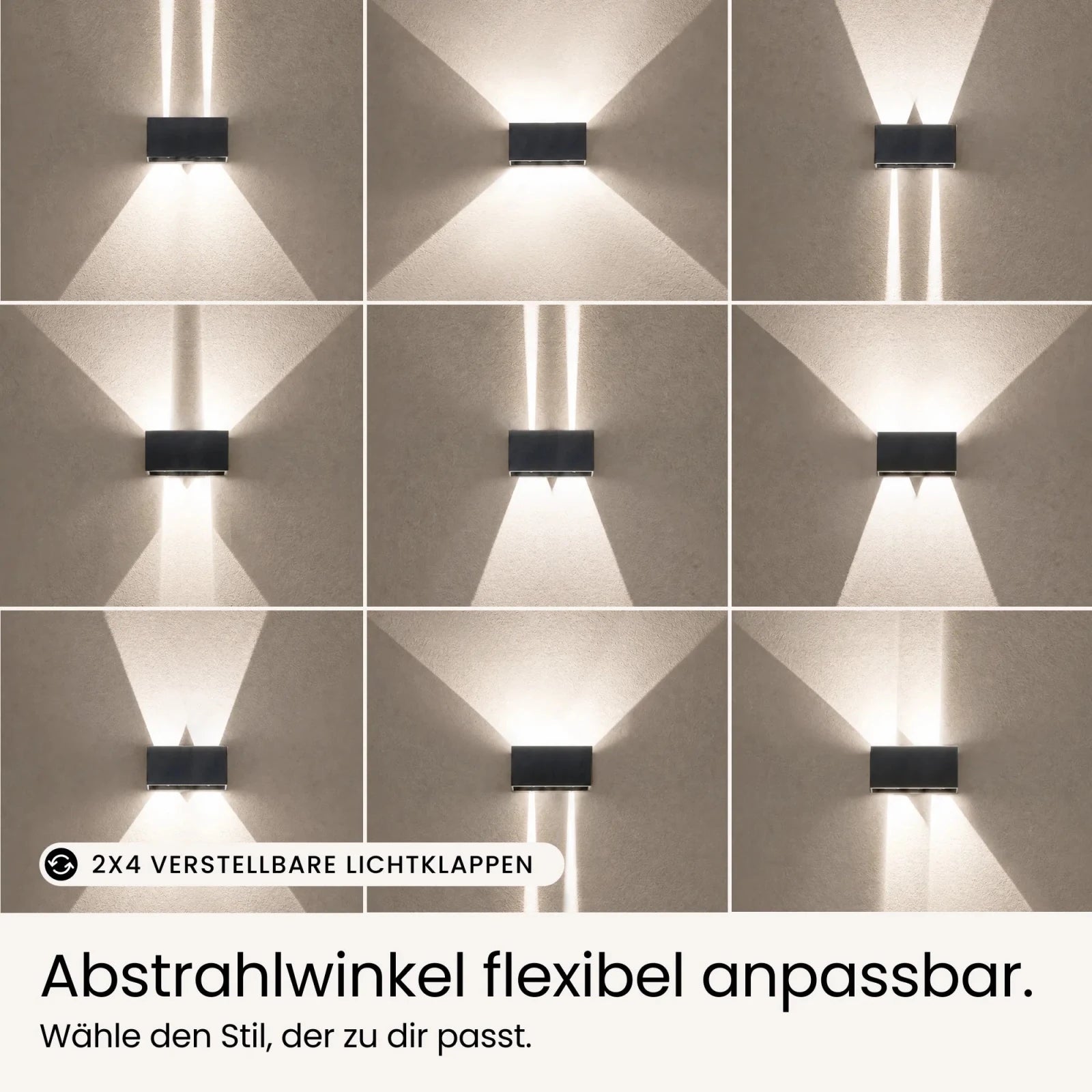Wandleuchte LUMA-S DUO - MATO