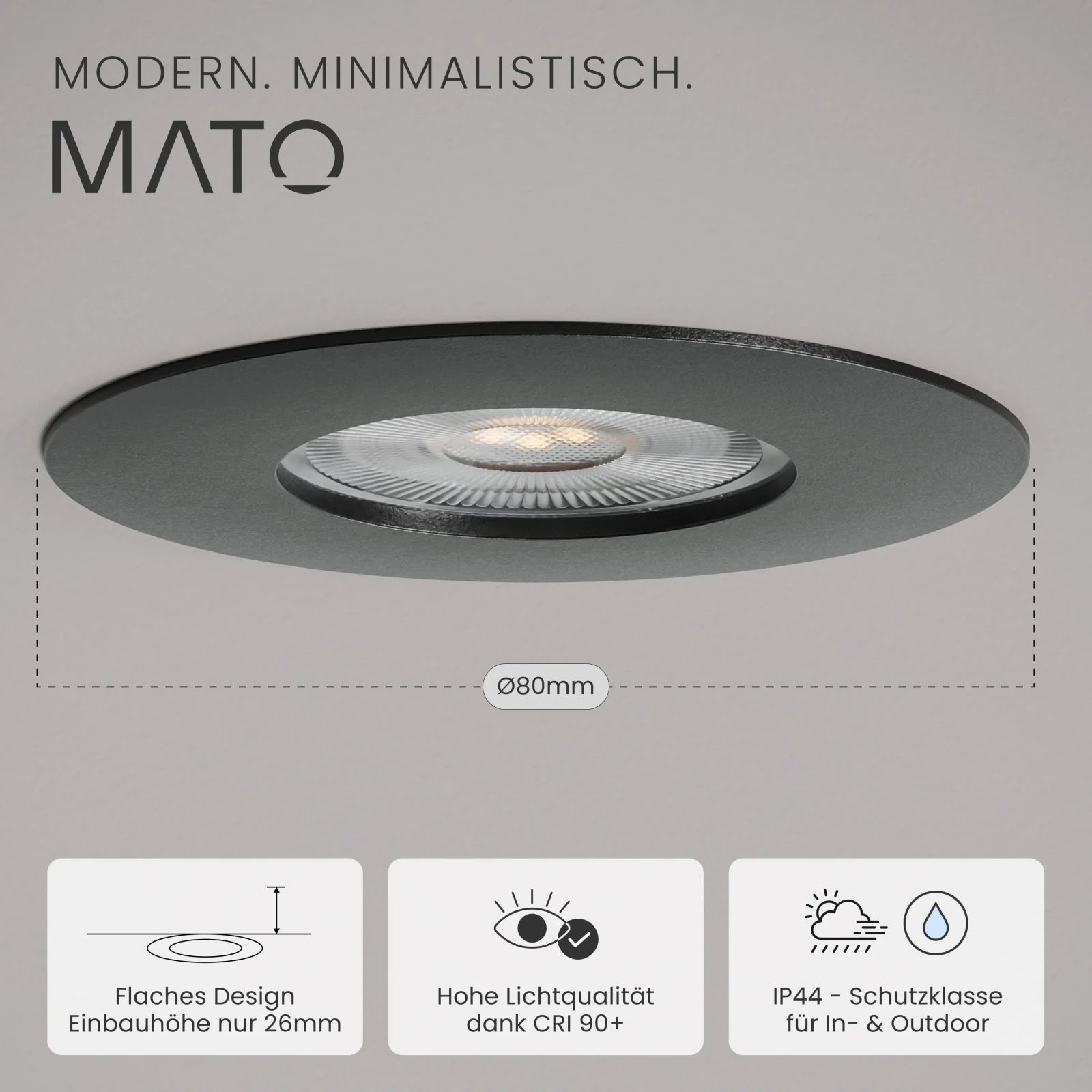 Einbaustrahler NUA - MATO