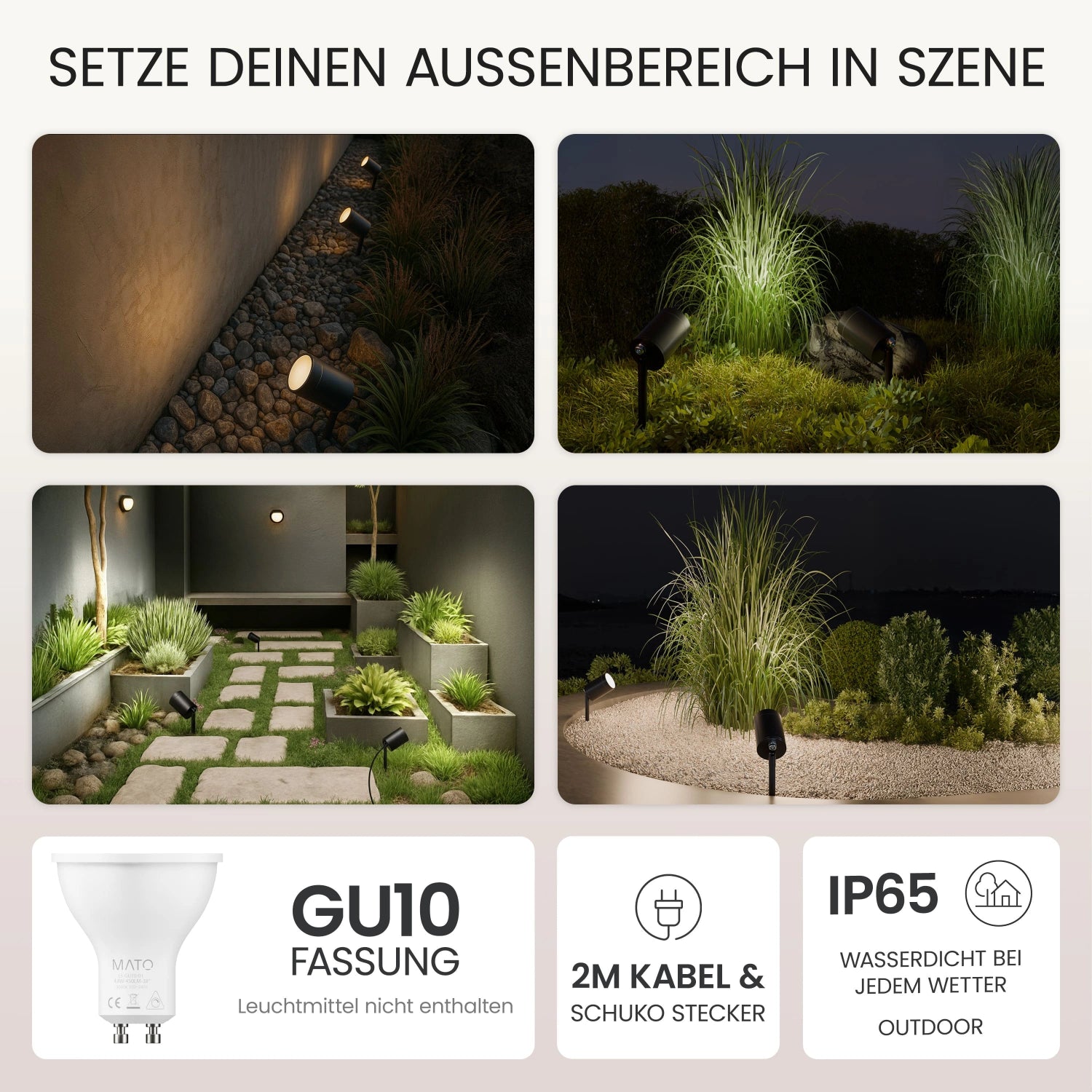 Gartenstrahler SPOTI