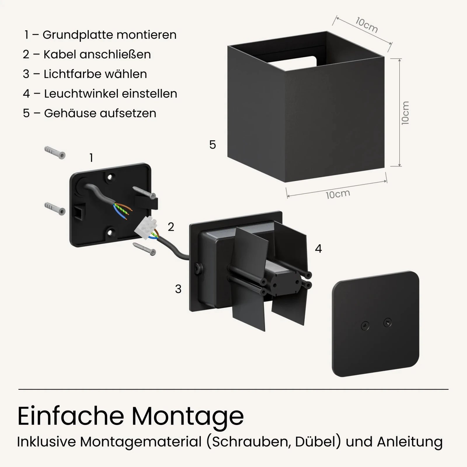 Wandleuchte LUMA-S - MATO