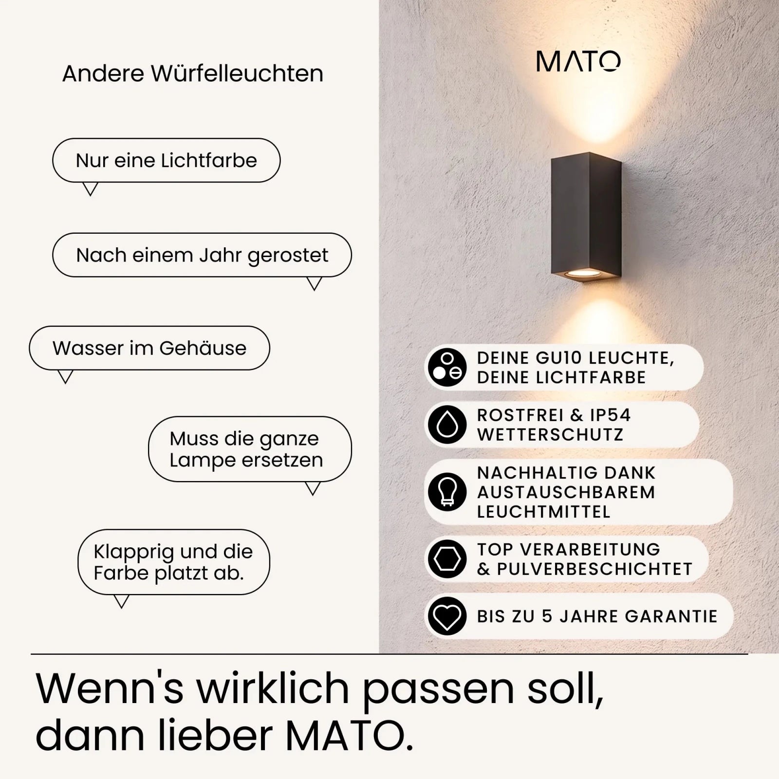 Wandleuchte GAYA DUO - MATO