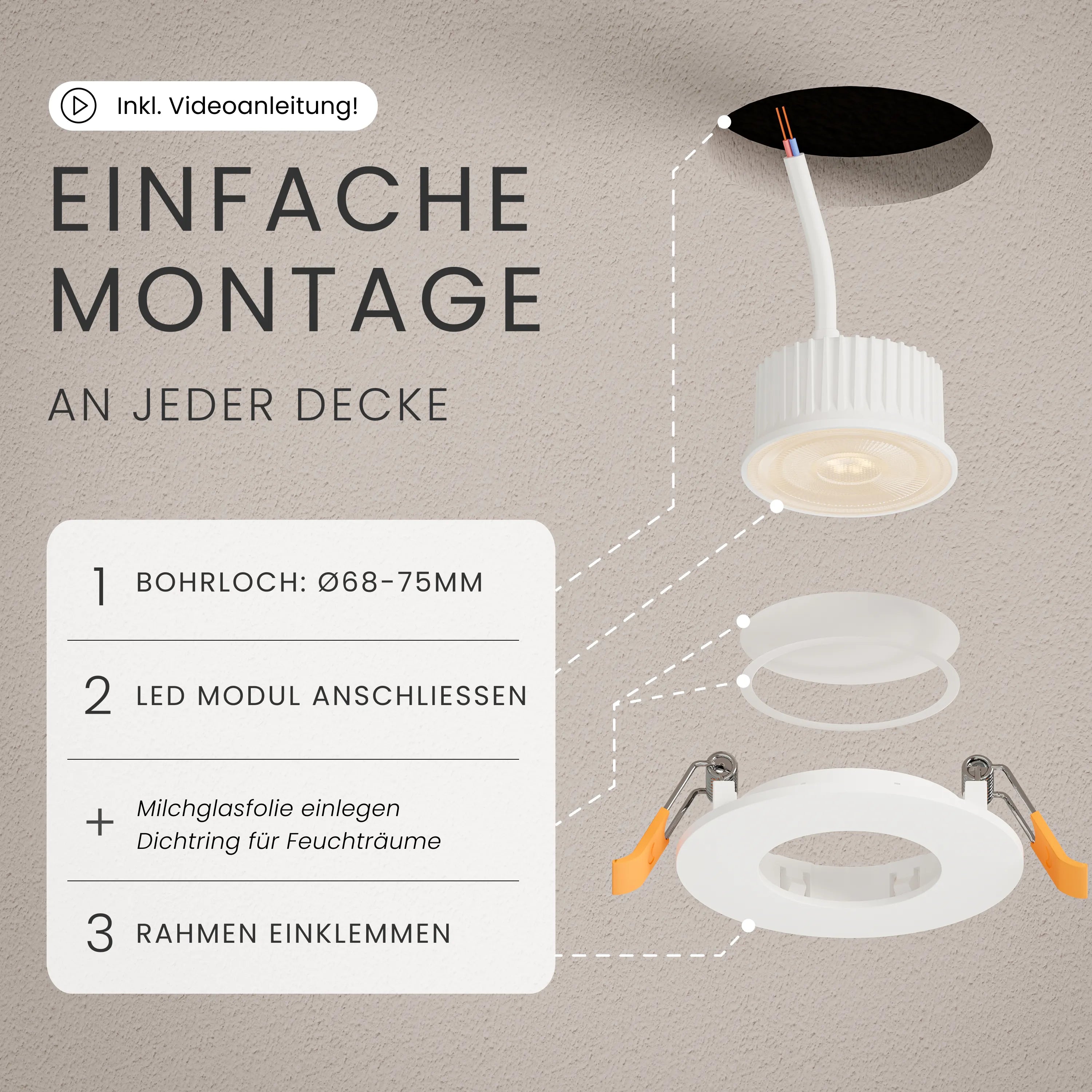 Einbaustrahler NUA