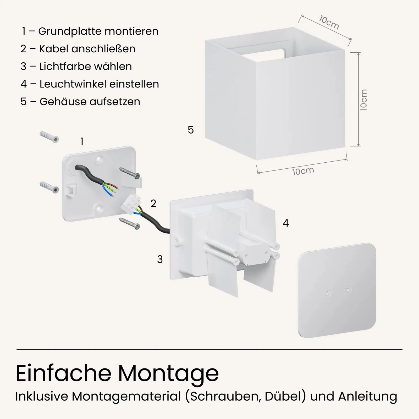 Wandleuchte LUMA-S - MATO
